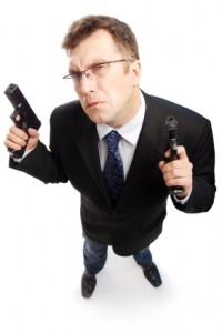 Businessman-Guns
